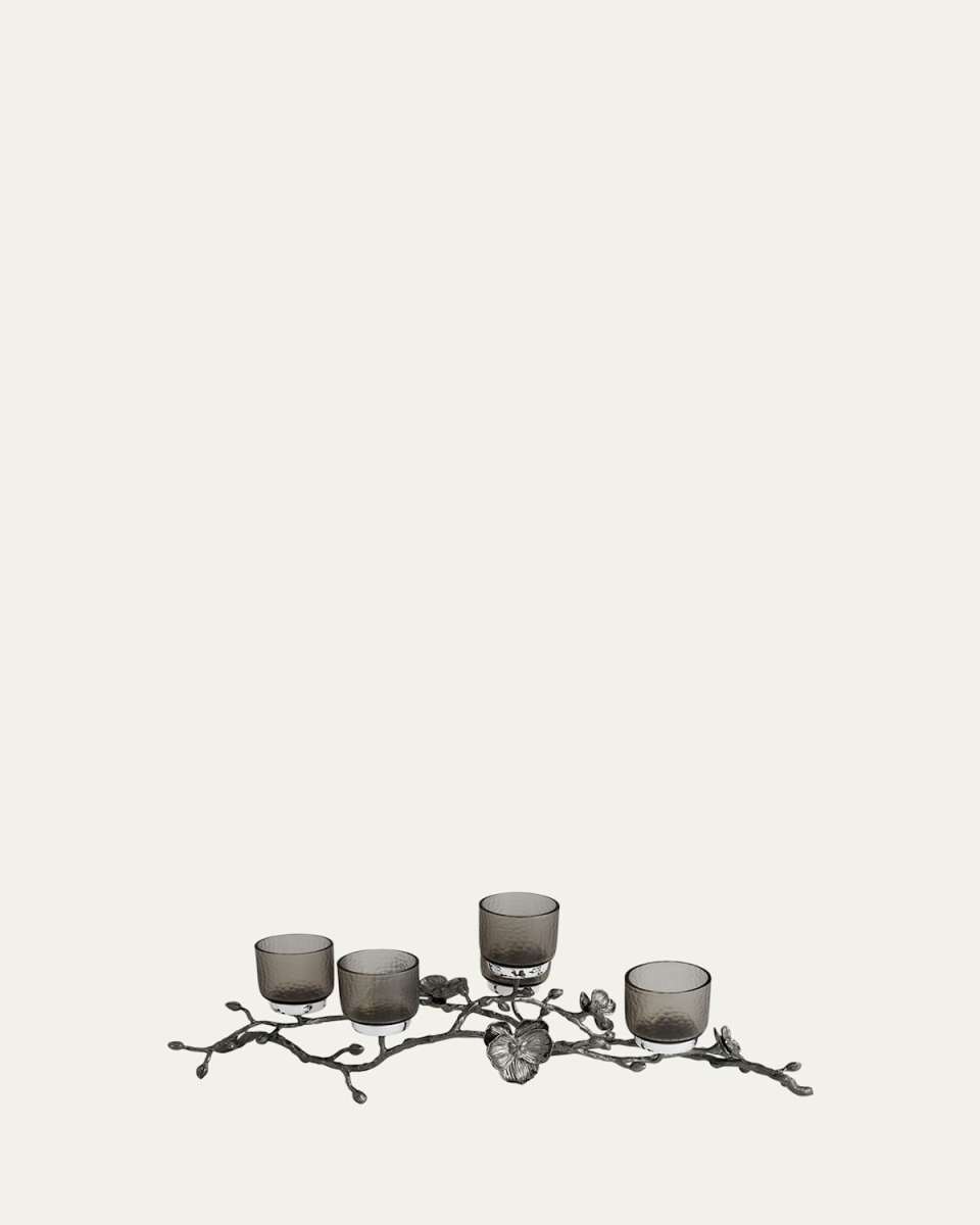 Black Orchid Candelabra